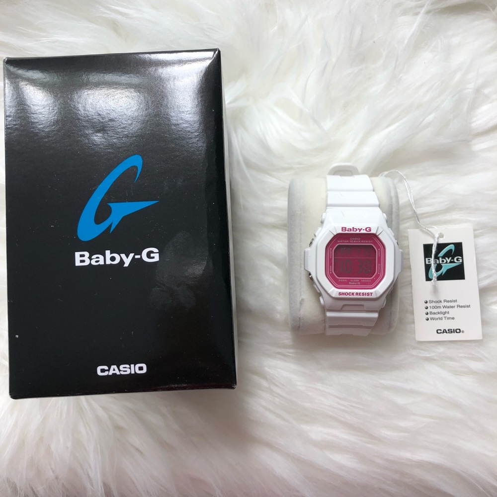 Baby G Watch - White